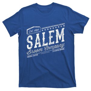 Funny Scary Company Olde Salem Massachusetts Witch Broom Co Gift T-Shirt