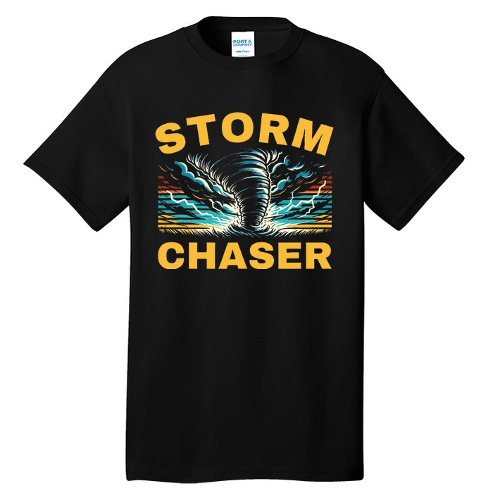 Future Storm Chaser Storm Chasing Tornado Meteorology Tall T-Shirt