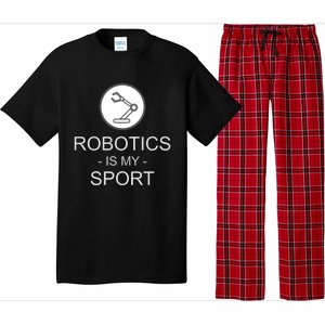 Funny Science Coding Coder Robotics Is My Sport Saying Gift Pajama Set