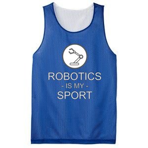 Funny Science Coding Coder Robotics Is My Sport Saying Gift Mesh Reversible Basketball Jersey Tank