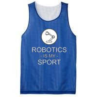 Funny Science Coding Coder Robotics Is My Sport Saying Gift Mesh Reversible Basketball Jersey Tank