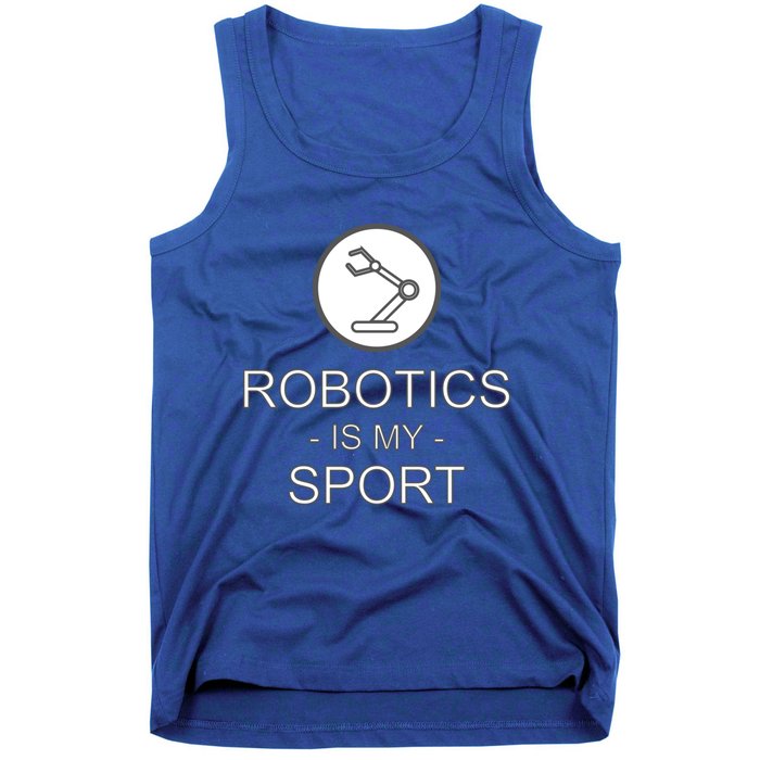 Funny Science Coding Coder Robotics Is My Sport Saying Gift Tank Top