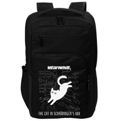 Funny SchröDingerS Cat Quantum Physics Scientists Nerd Impact Tech Backpack