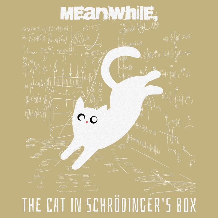 Funny SchröDingerS Cat Quantum Physics Scientists Nerd Mousepad