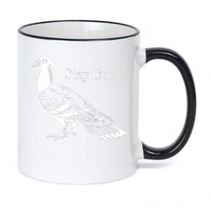 Funny Stay Coo 11oz Black Color Changing Mug