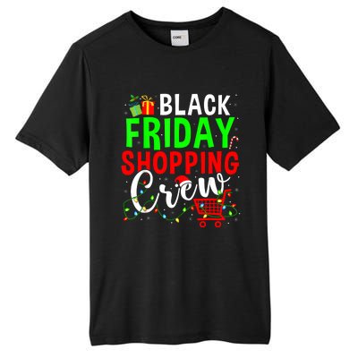 Friday Shopping Crew Christmas Family Shopping Squad Tall Fusion ChromaSoft Performance T-Shirt