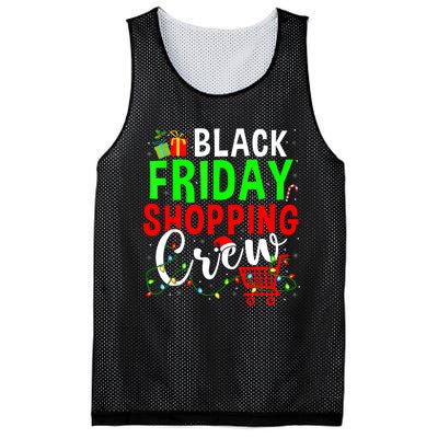 Friday Shopping Crew Christmas Family Shopping Squad Mesh Reversible Basketball Jersey Tank