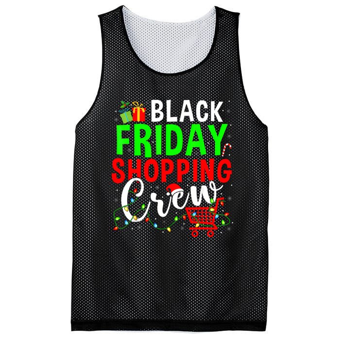 Friday Shopping Crew Christmas Family Shopping Squad Mesh Reversible Basketball Jersey Tank