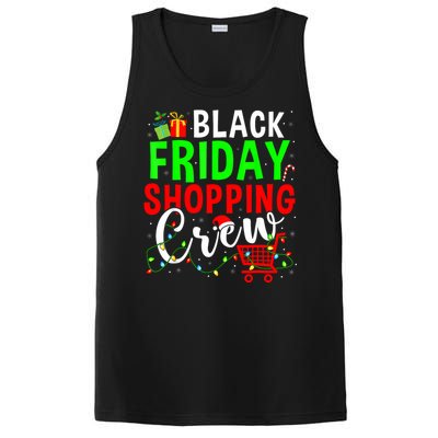 Friday Shopping Crew Christmas Family Shopping Squad PosiCharge Competitor Tank