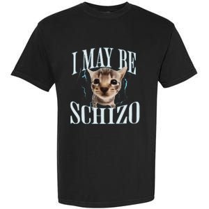 Funny Silly Cat Meme Garment-Dyed Heavyweight T-Shirt