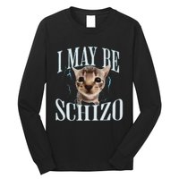 Funny Silly Cat Meme Long Sleeve Shirt