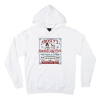 Frostys Snowflake Cafe Christmas Vibes Hoodie