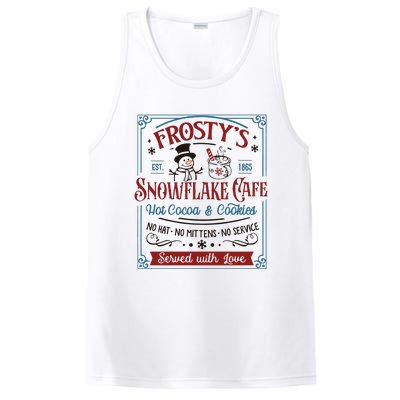 Frostys Snowflake Cafe Christmas Vibes PosiCharge Competitor Tank