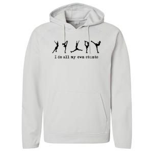 Figure Skating Cute Funny Ice Skating Performance Fleece Hoodie