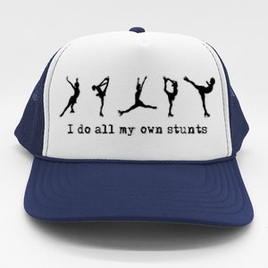 Figure Skating Cute Funny Ice Skating Trucker Hat