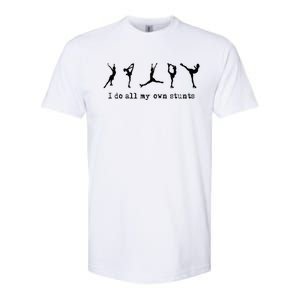 Figure Skating Cute Funny Ice Skating Softstyle CVC T-Shirt