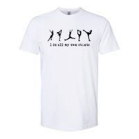 Figure Skating Cute Funny Ice Skating Softstyle CVC T-Shirt