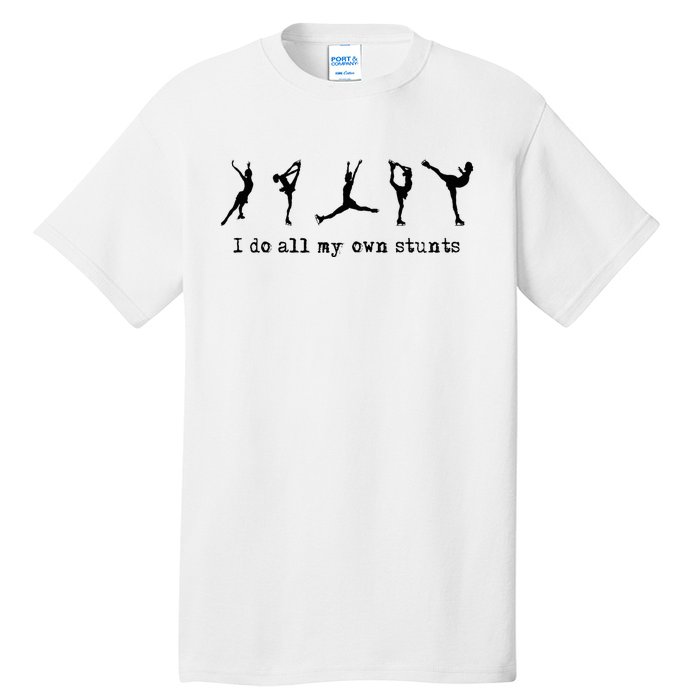 Figure Skating Cute Funny Ice Skating Tall T-Shirt