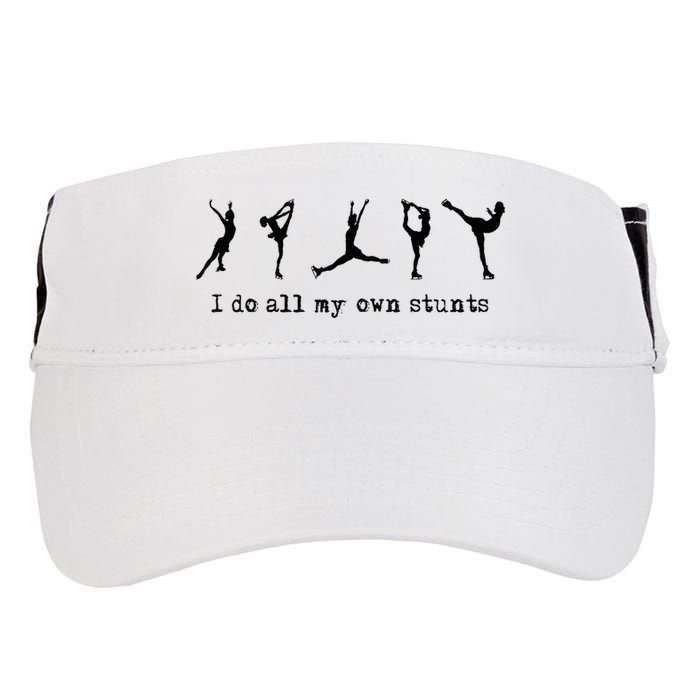 Figure Skating Cute Funny Ice Skating Adult Drive Performance Visor
