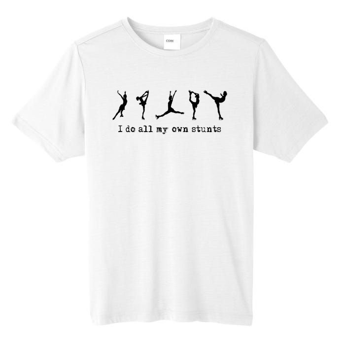 Figure Skating Cute Funny Ice Skating Tall Fusion ChromaSoft Performance T-Shirt