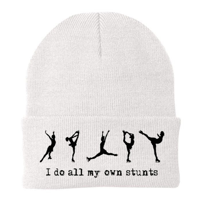 Figure Skating Cute Funny Ice Skating Knit Cap Winter Beanie