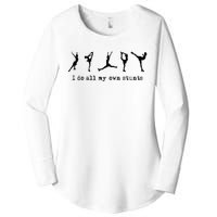 Figure Skating Cute Funny Ice Skating Women's Perfect Tri Tunic Long Sleeve Shirt