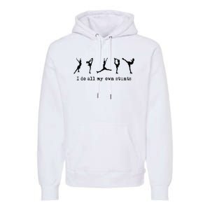 Figure Skating Cute Funny Ice Skating Premium Hoodie