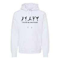 Figure Skating Cute Funny Ice Skating Premium Hoodie