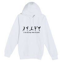 Figure Skating Cute Funny Ice Skating Premium Pullover Hoodie