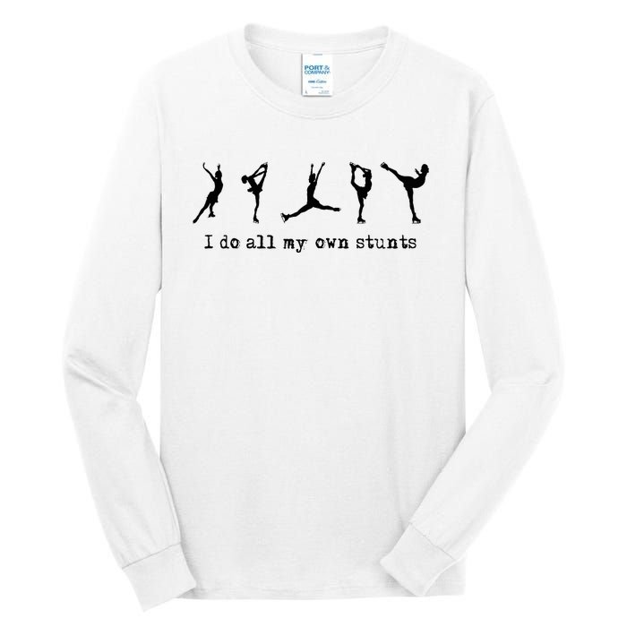 Figure Skating Cute Funny Ice Skating Tall Long Sleeve T-Shirt