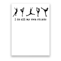 Figure Skating Cute Funny Ice Skating Poster