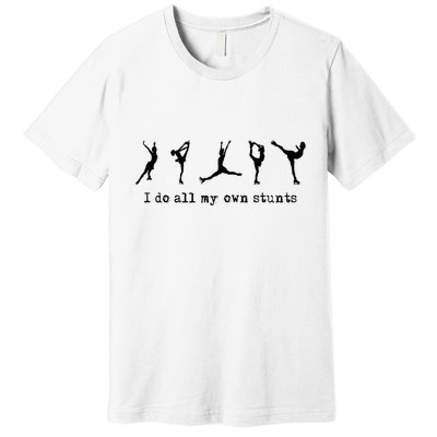 Figure Skating Cute Funny Ice Skating Premium T-Shirt