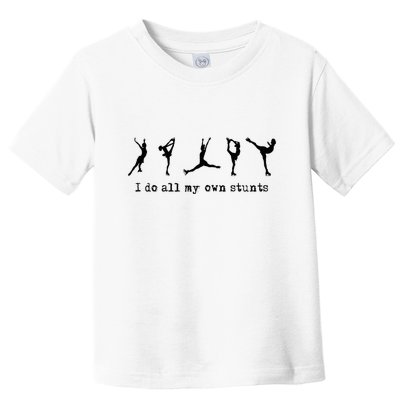 Figure Skating Cute Funny Ice Skating Toddler T-Shirt
