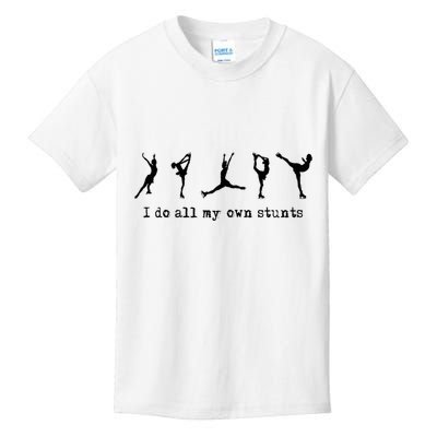Figure Skating Cute Funny Ice Skating Kids T-Shirt
