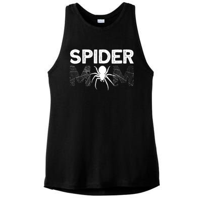 Funny Spider Design For Women Girl Sarachnid Spidey Lovers Ladies PosiCharge Tri-Blend Wicking Tank