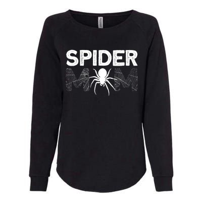 Funny Spider Design For Women Girl Sarachnid Spidey Lovers Womens California Wash Sweatshirt