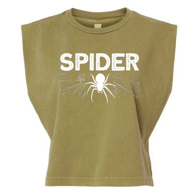 Funny Spider Design For Women Girl Sarachnid Spidey Lovers Garment-Dyed Women's Muscle Tee