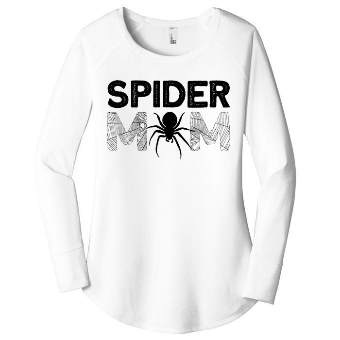 Funny Spider Design For Women Girl Sarachnid Spidey Lovers Women's Perfect Tri Tunic Long Sleeve Shirt