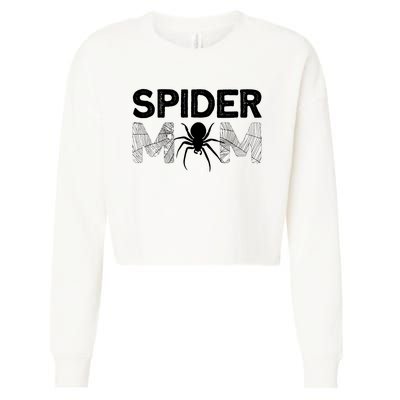 Funny Spider Design For Women Girl Sarachnid Spidey Lovers Cropped Pullover Crew