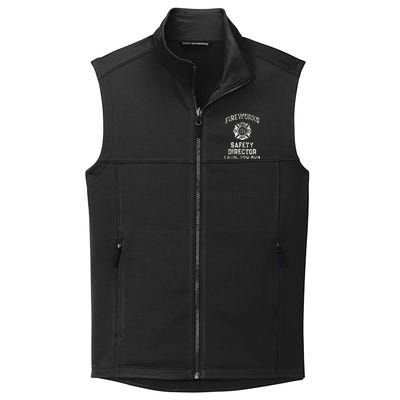 Fireworks Safety Director 4th Of July Firefighter Collective Smooth Fleece Vest