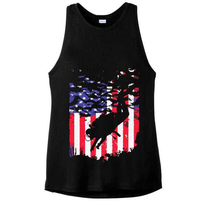 Funny Scuba Diving Design Scuba Dive Coach Deep Sea Diver Ladies PosiCharge Tri-Blend Wicking Tank
