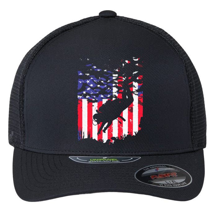 Funny Scuba Diving Design Scuba Dive Coach Deep Sea Diver Flexfit Unipanel Trucker Cap