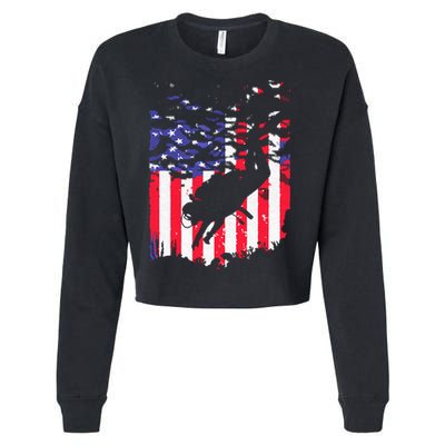 Funny Scuba Diving Design Scuba Dive Coach Deep Sea Diver Cropped Pullover Crew