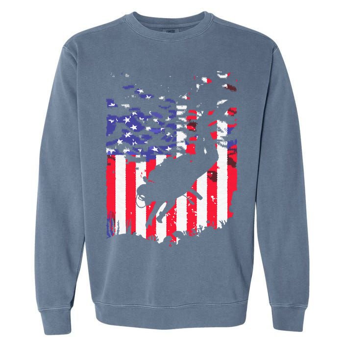 Funny Scuba Diving Design Scuba Dive Coach Deep Sea Diver Garment-Dyed Sweatshirt