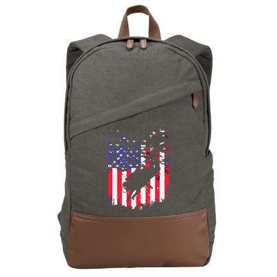 Funny Scuba Diving Design Scuba Dive Coach Deep Sea Diver Cotton Canvas Backpack