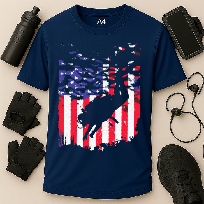 Funny Scuba Diving Design Scuba Dive Coach Deep Sea Diver Performance Shirt