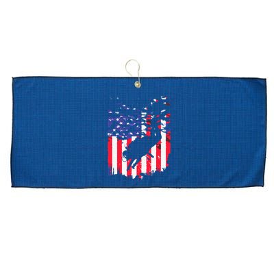 Funny Scuba Diving Design Scuba Dive Coach Deep Sea Diver Large Microfiber Waffle Golf Towel