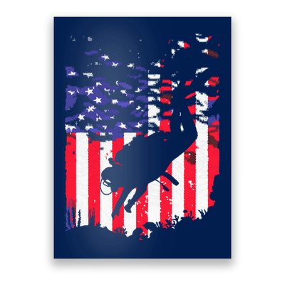 Funny Scuba Diving Design Scuba Dive Coach Deep Sea Diver Poster