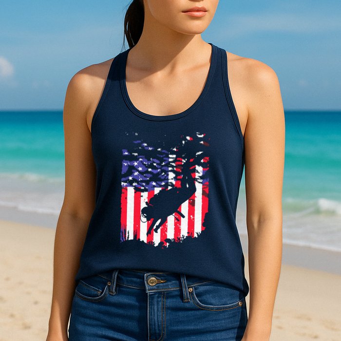 Funny Scuba Diving Design Scuba Dive Coach Deep Sea Diver Womens Tank Top