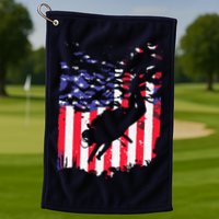 Funny Scuba Diving Design Scuba Dive Coach Deep Sea Diver Golf Towel